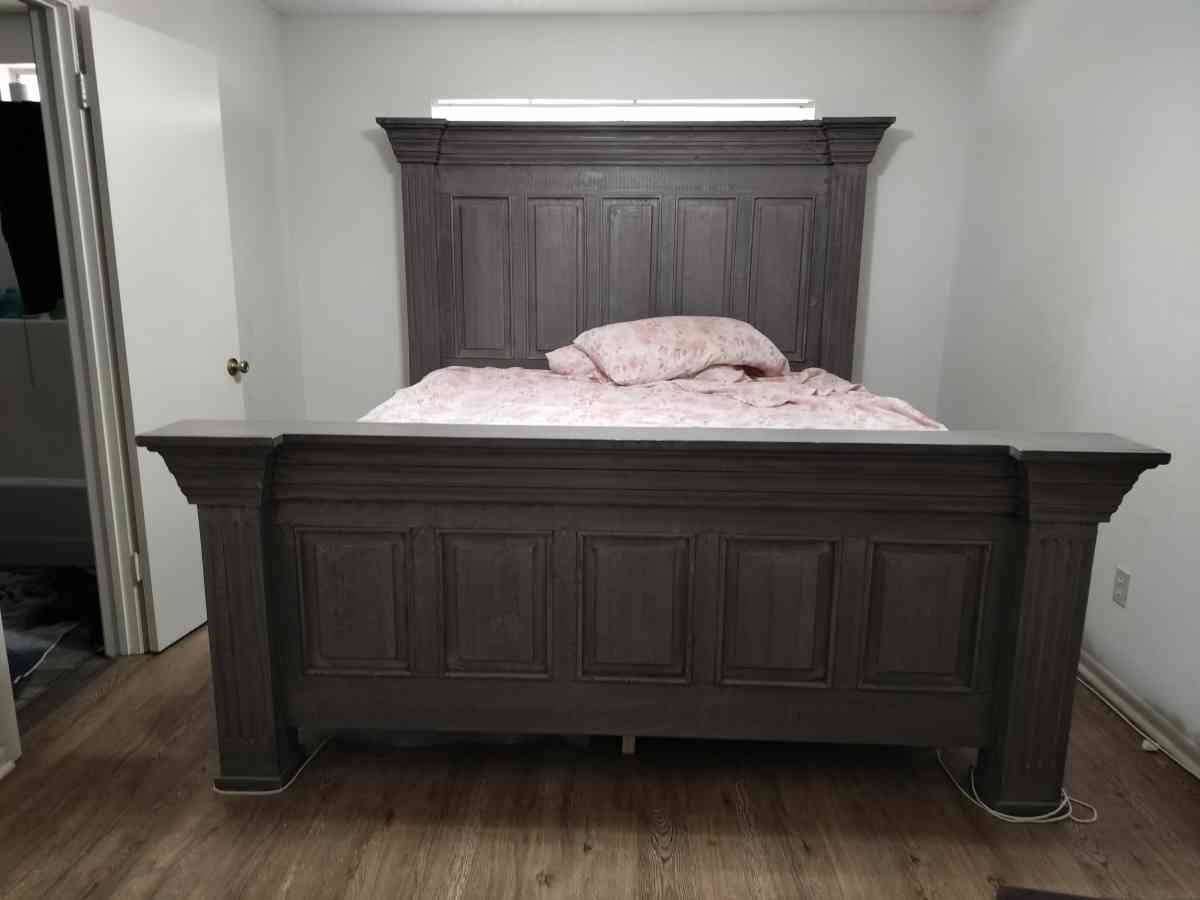 large king size bed and or dresser