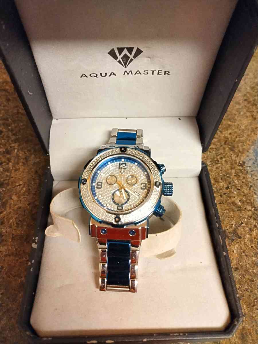 aqua Master diamond watch