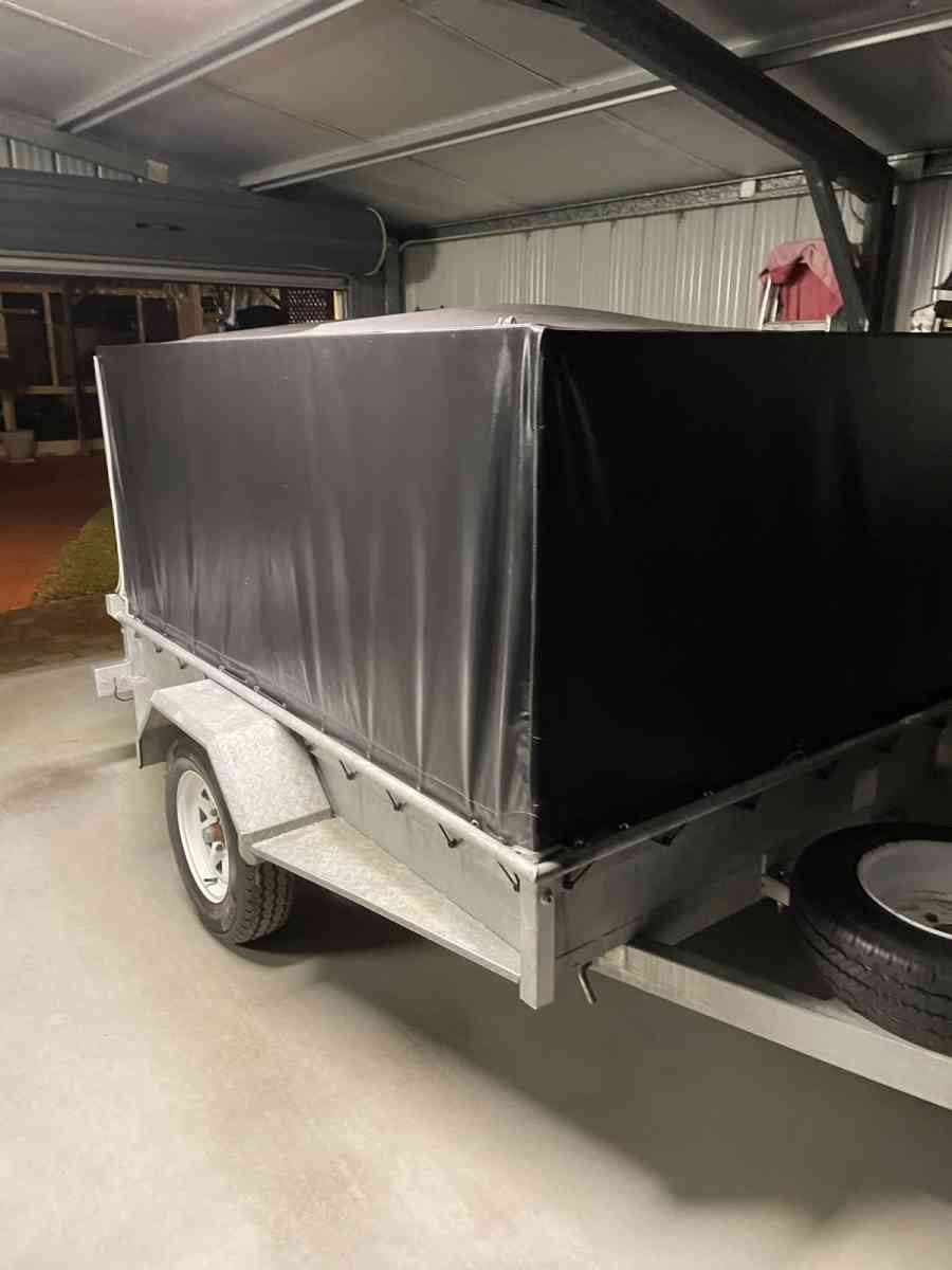 10x6 tandem box trailer