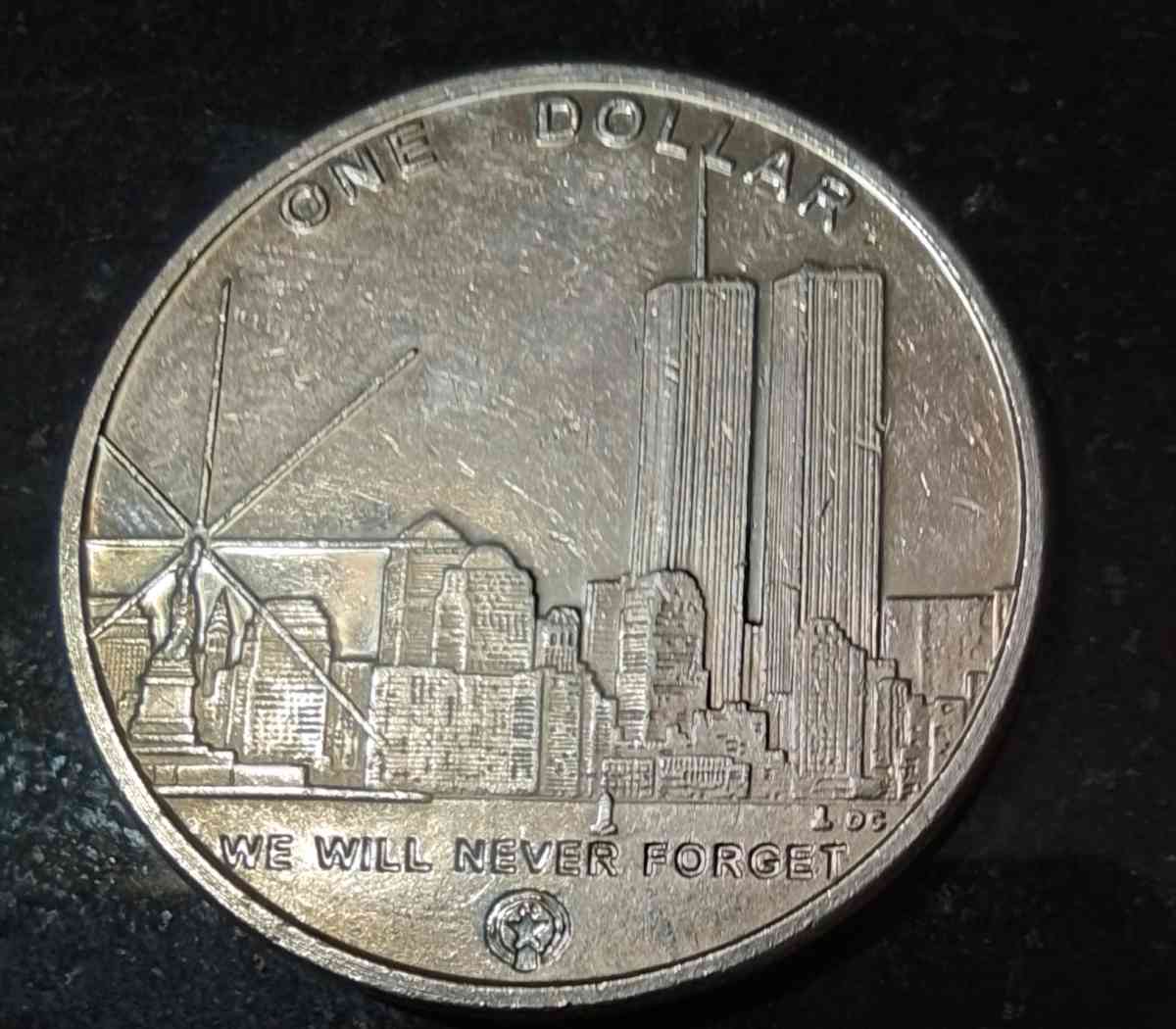 one dollar world trade center coin