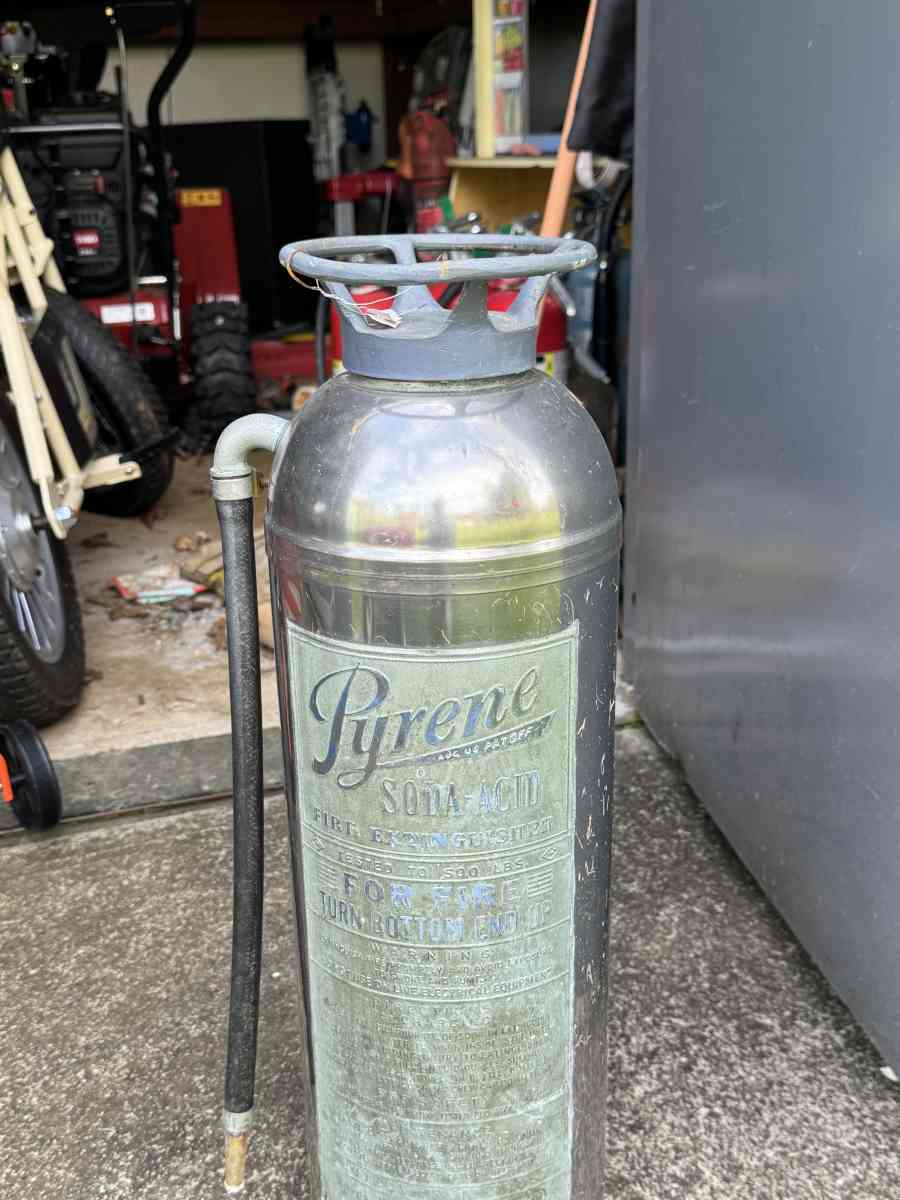 1943 Pyrene Fire Extinguisher