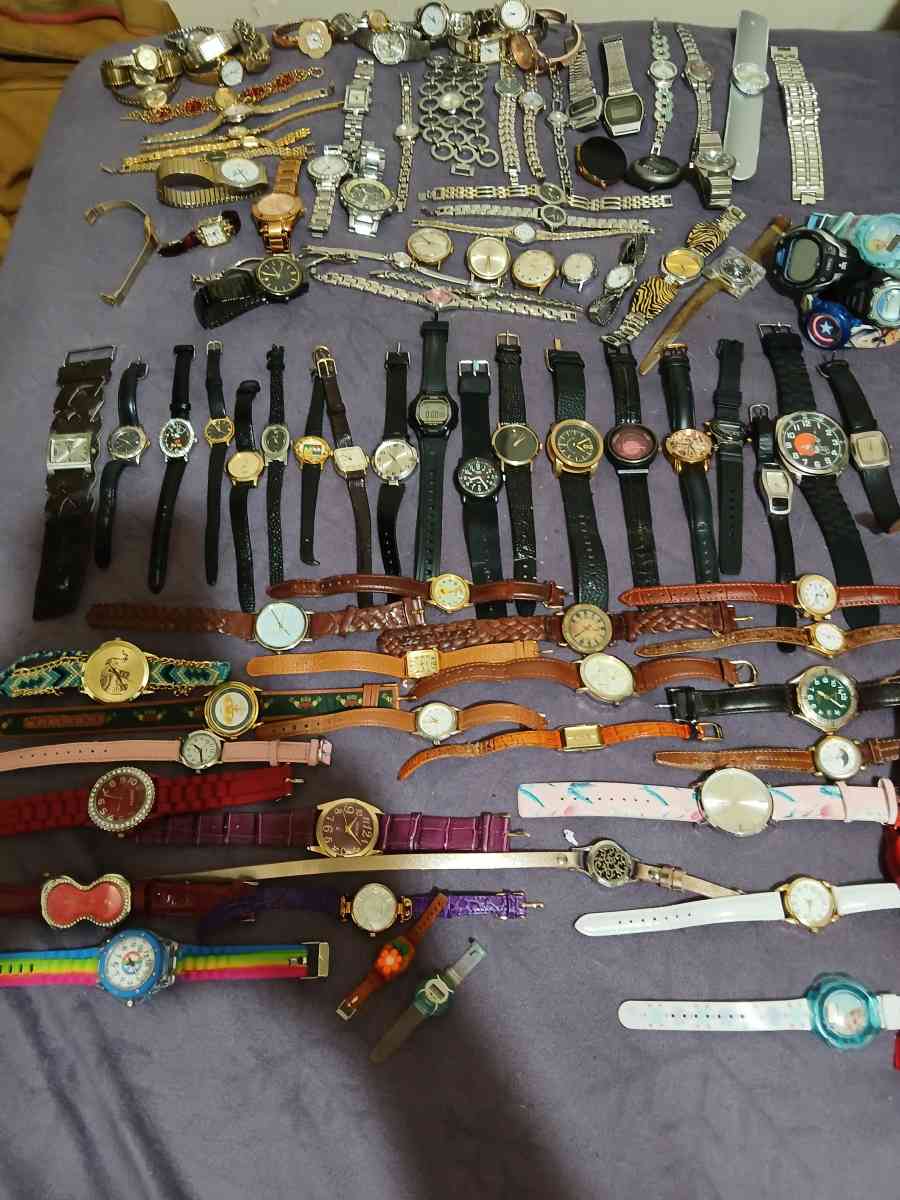 over 110 watches