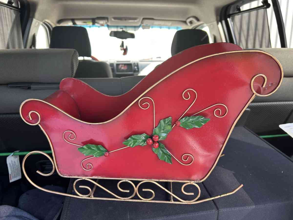 SANTACLAUS CHRISTMAS SLED