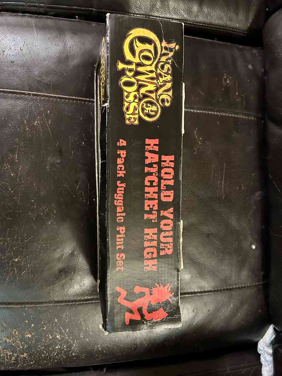 4 Set Hatchetman Pint Glasses