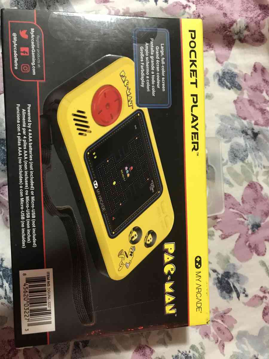 pocket player portable game system