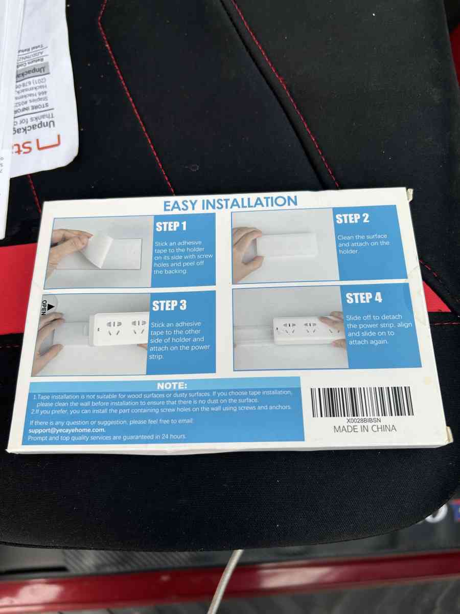 YECAYE POWER STRIP HOLDER - Hackensack, New Jersey - FleaMarketBay