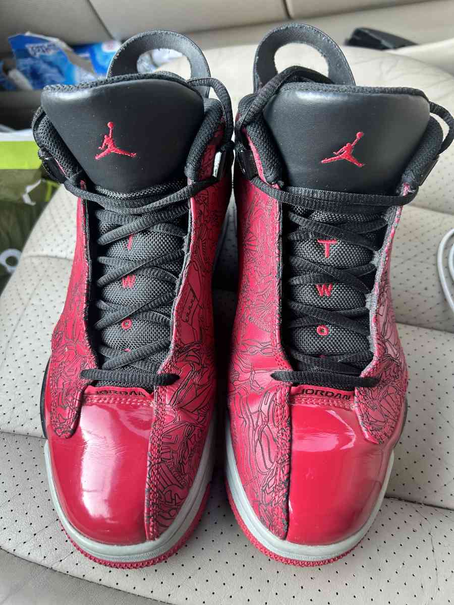 Jordan dub zeros gym red size 9 mens in great condition