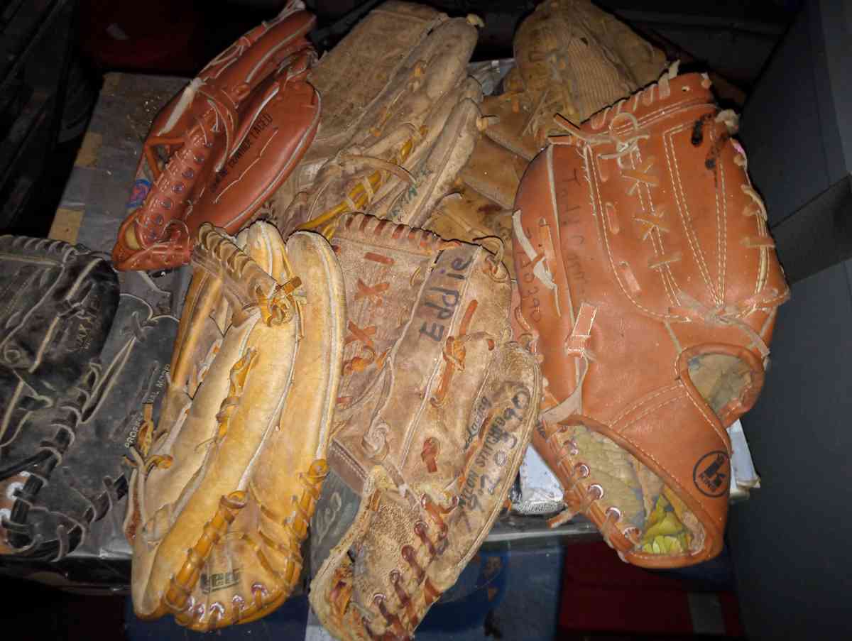 baseball gloves