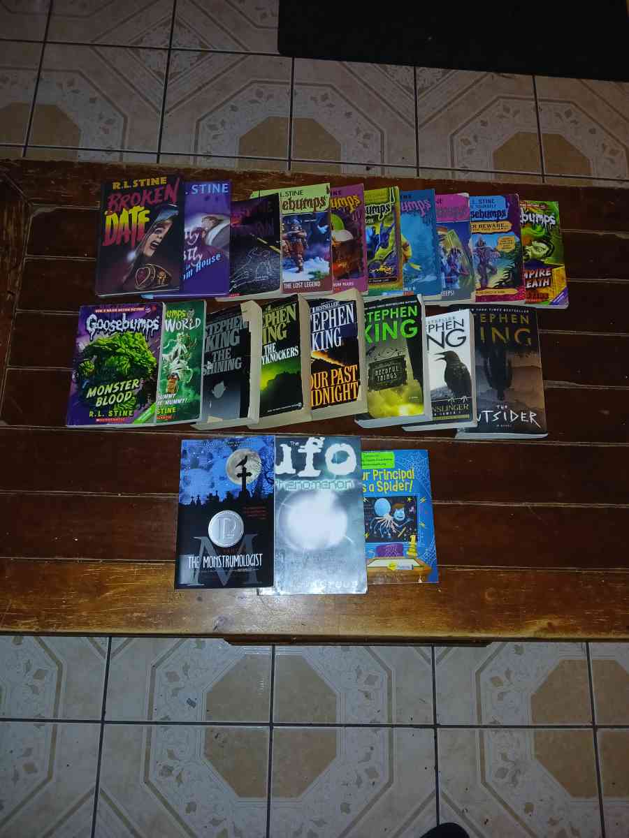 Lot Of 21 Horror Books