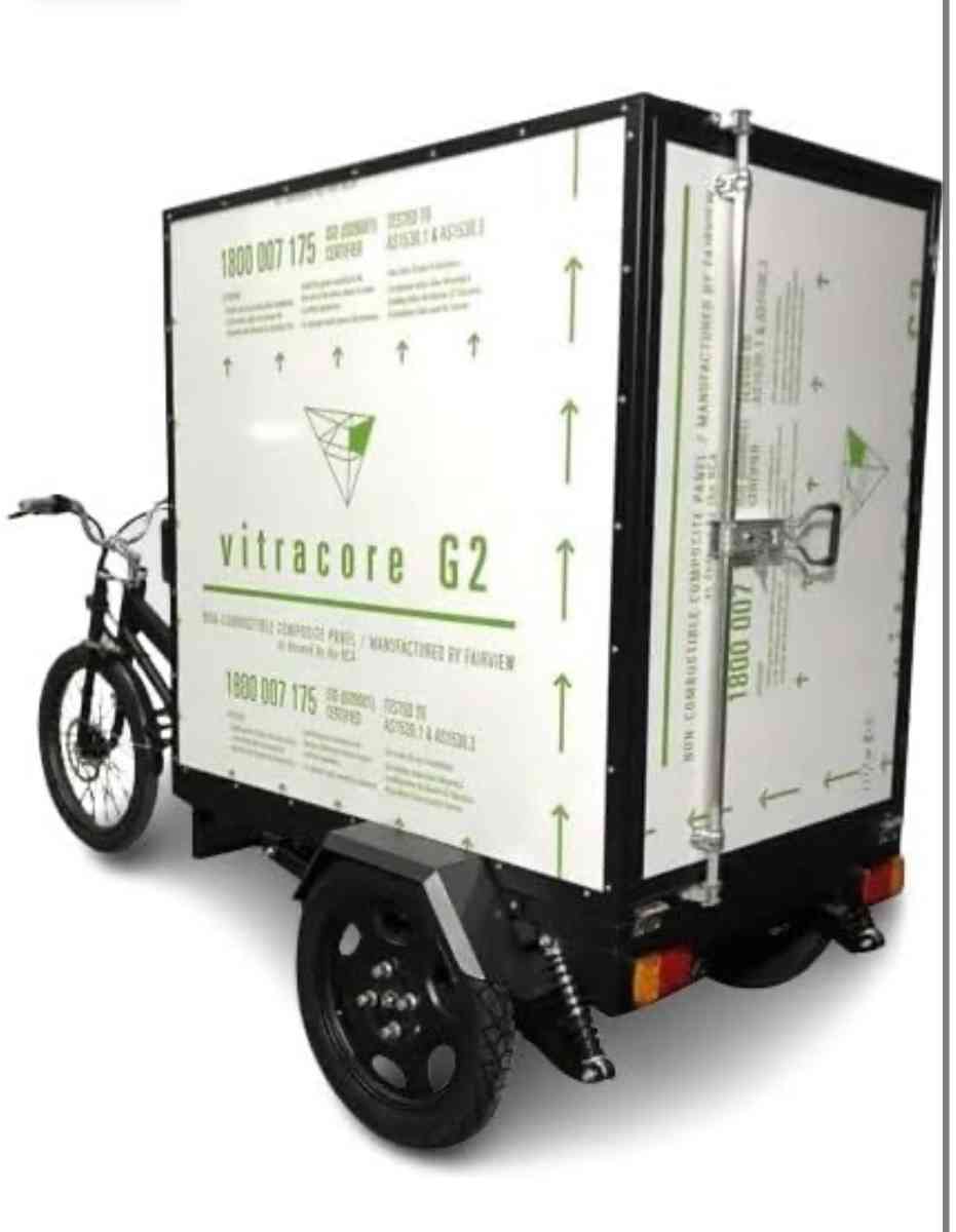 Electric Box Cargo Bike Trike  Efficient Delivery Solution