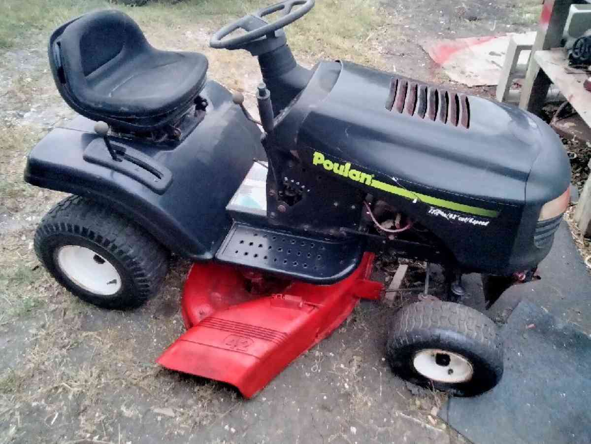 riding lawn mower still works great