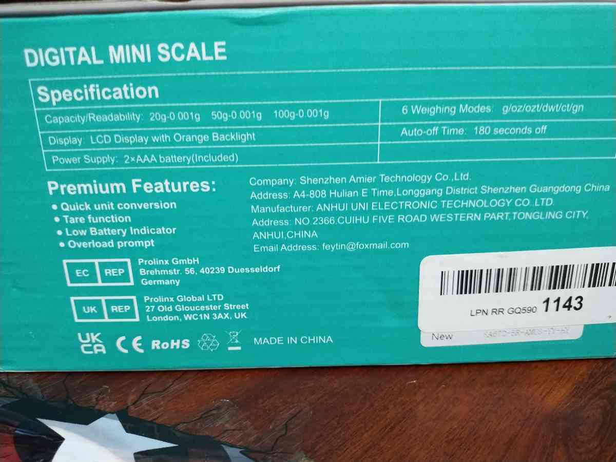 mini digital pocket scale