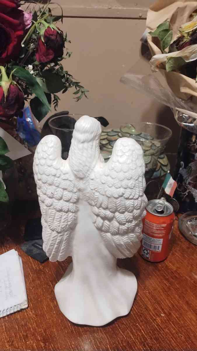 white ceramic Angel
