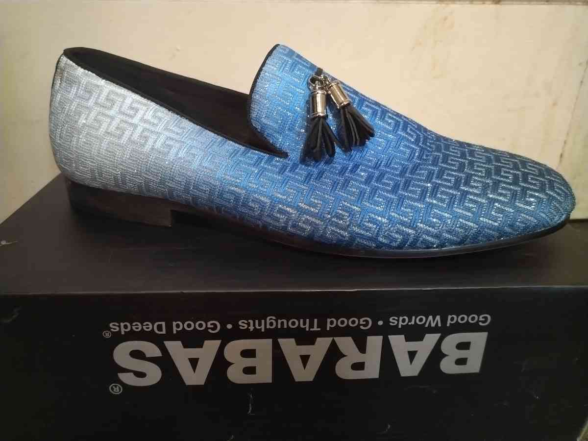 Baby Blue BARABAS DRESS SHOES