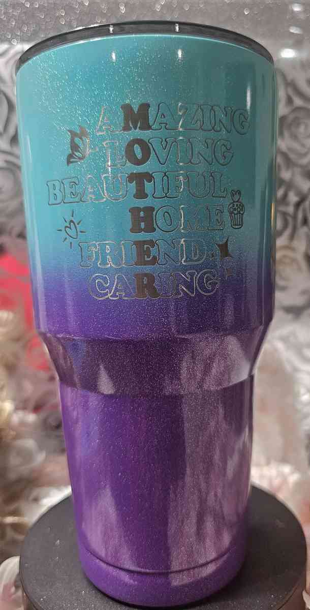 30oz Brand New Laser Engraved Mom Insulated Tumbler - Las Vegas, Nevada - FleaMarketBay