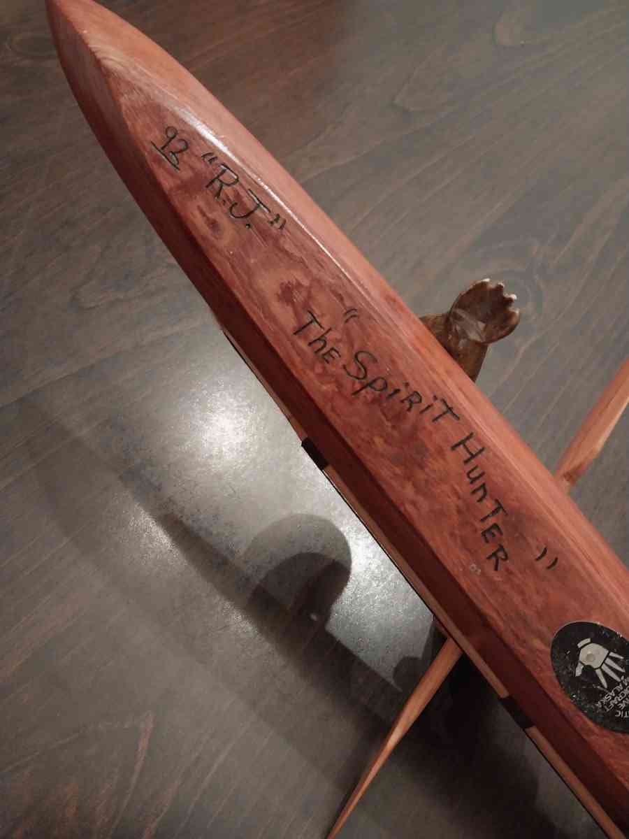 Native Alaskan Artist Carving Stone Wood Robert Johnson - Portland, Oregon - FleaMarketBay