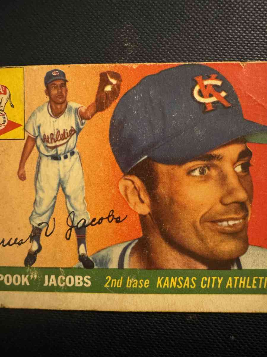 Spook Jacobs Baseball Card Topps 61