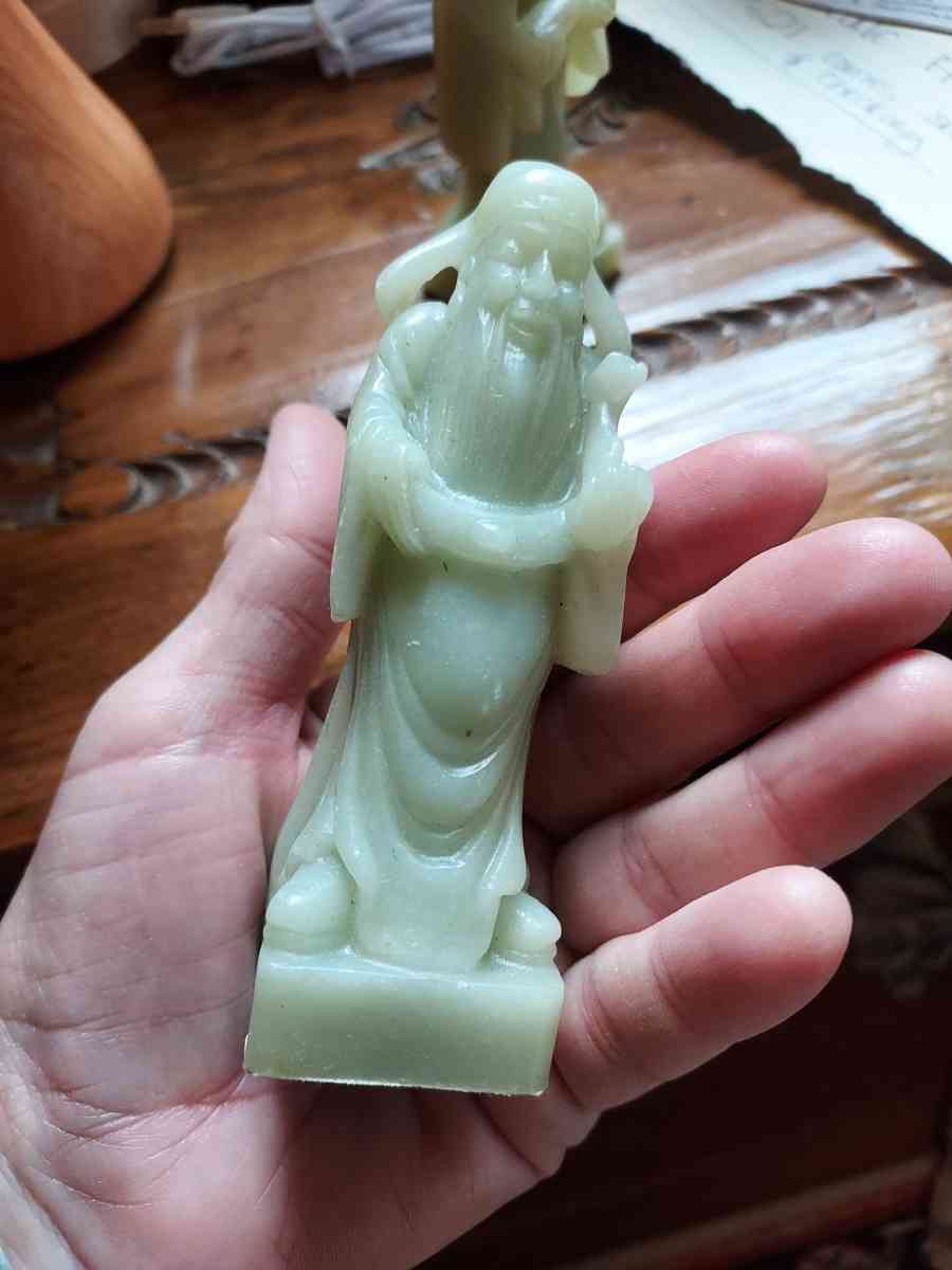 Chess pieces 32 soapstone handcrafted OLD PAMPERED - Albuquerque, New Mexico - FleaMarketBay