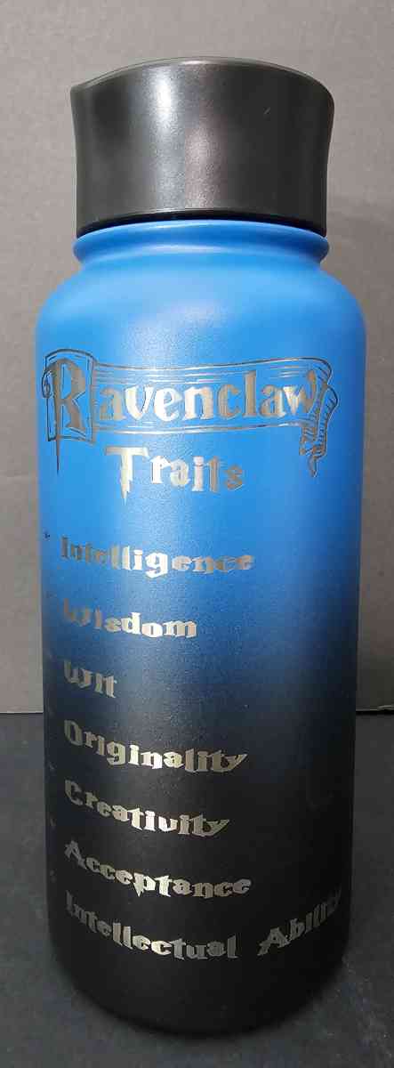 32oz Brand New Laser Engraved Insulated Ravenclaw bottle - Las Vegas, Nevada - FleaMarketBay