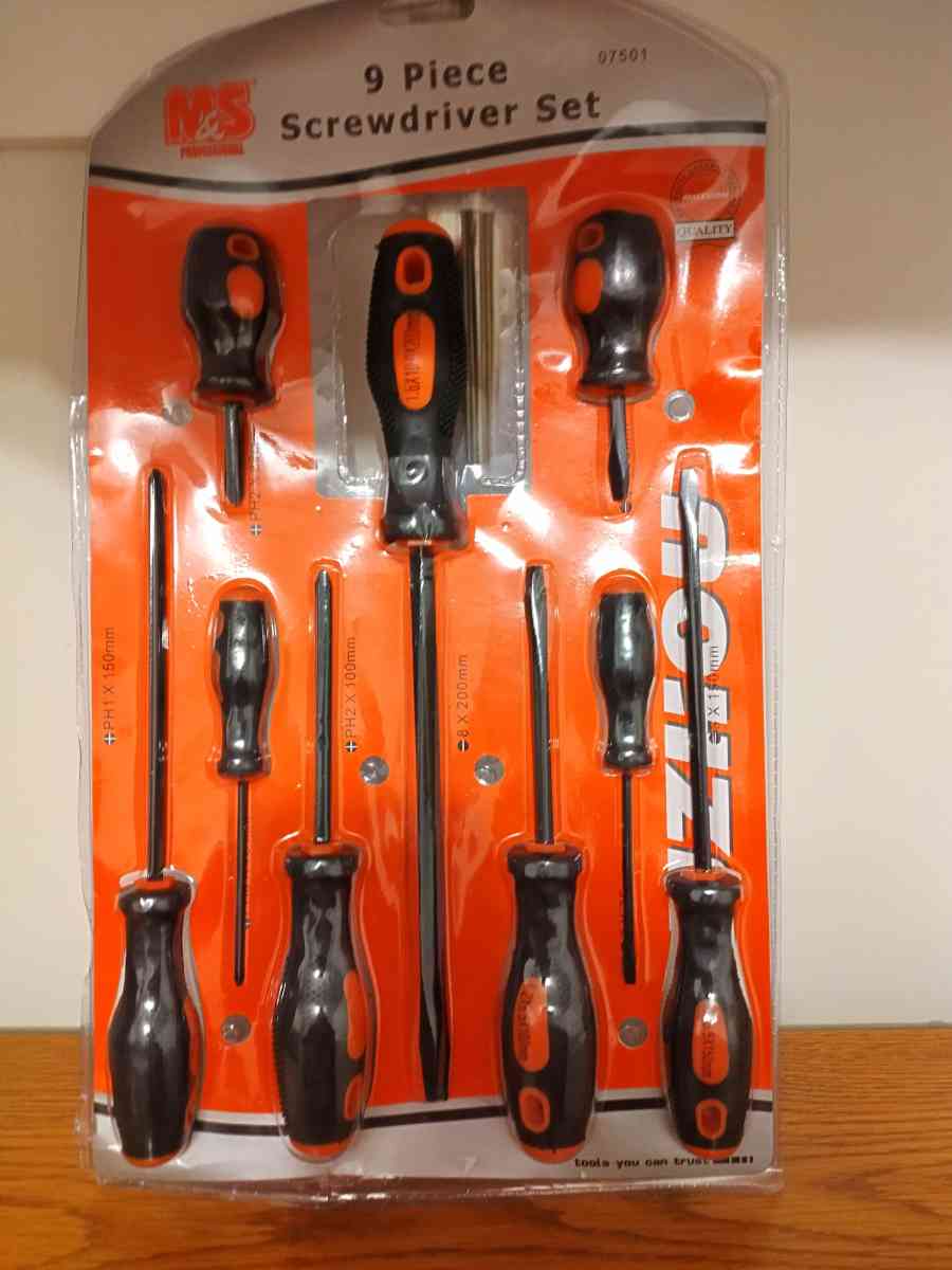 screwdrivers brand new in the package
