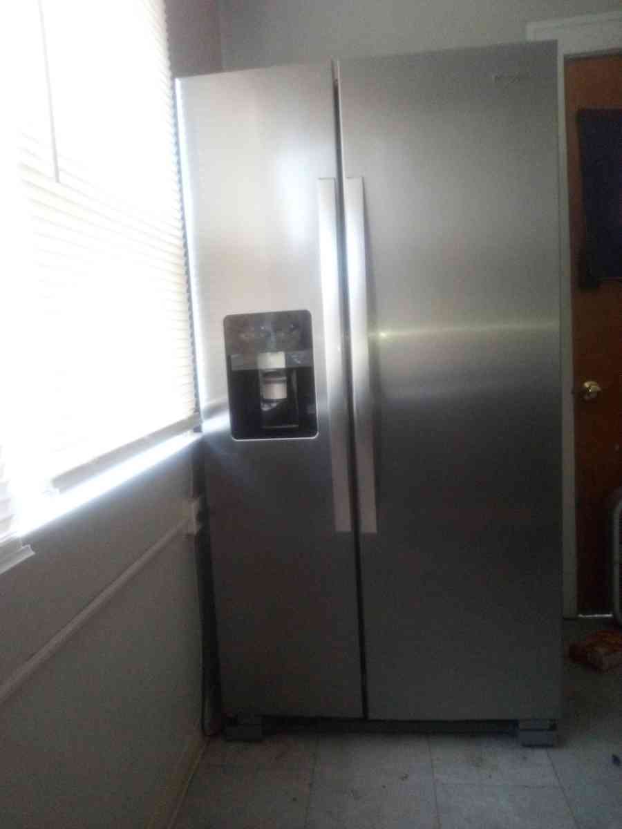 gas stove and refrigerator