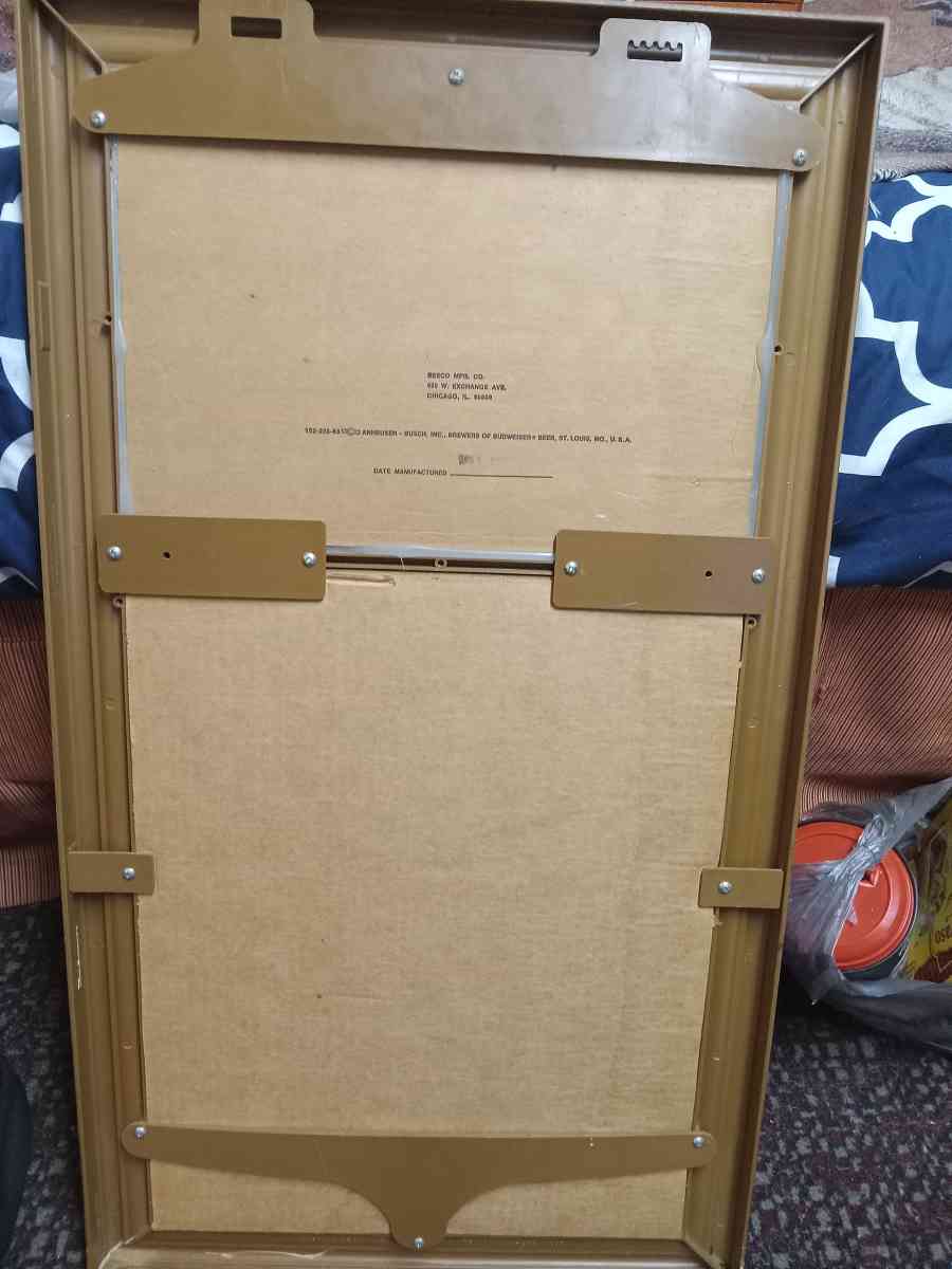 Budweiser chalkboard