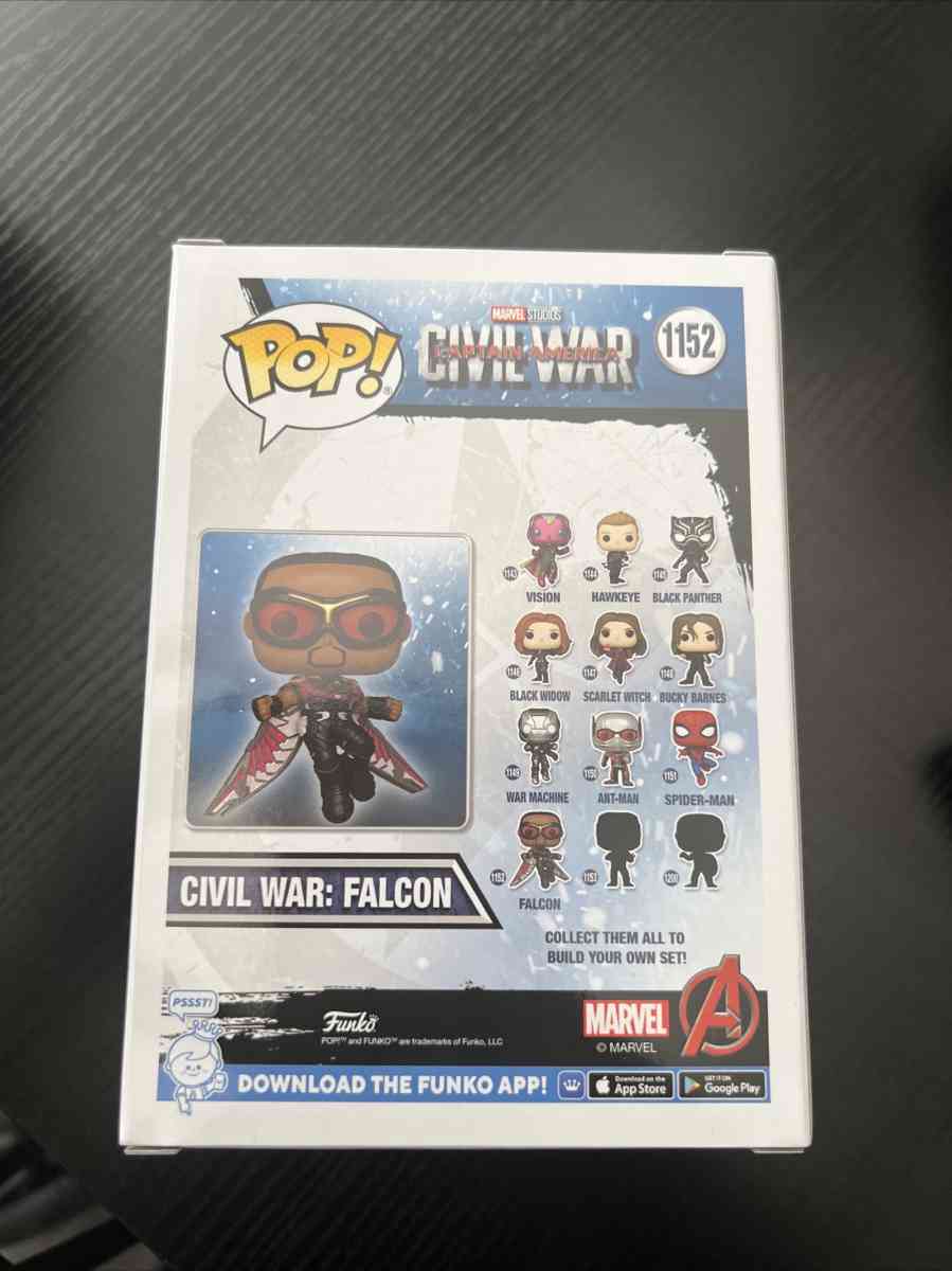 funko pop falcon civic war Amazon exclusive
