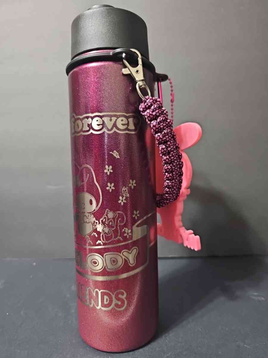 24oz laser Engraved Insulated MY MELODY  Water Bottle - Las Vegas, Nevada - FleaMarketBay