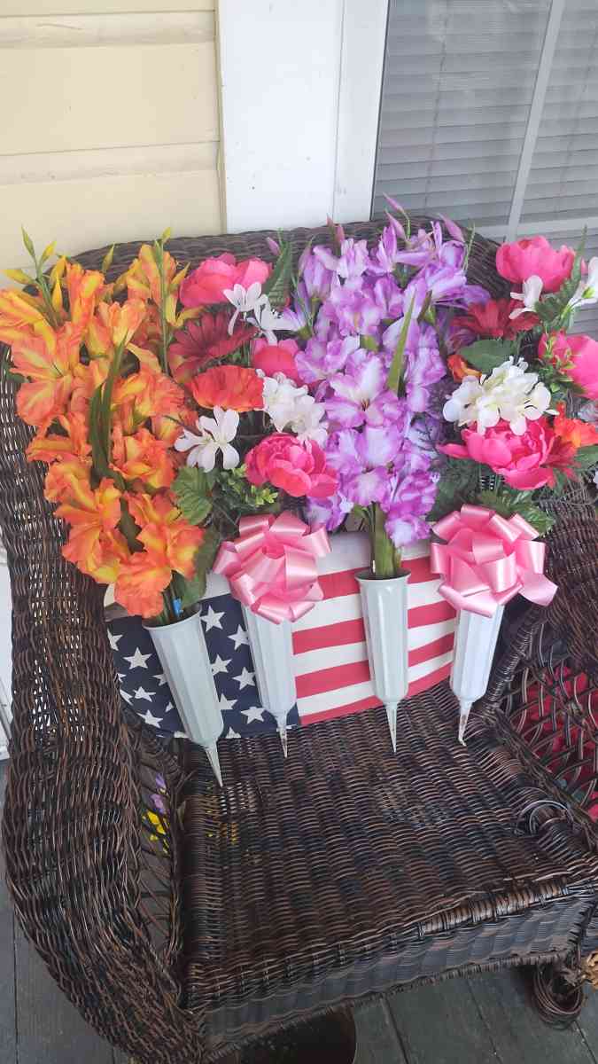 Assorted flowers all colors all different styles