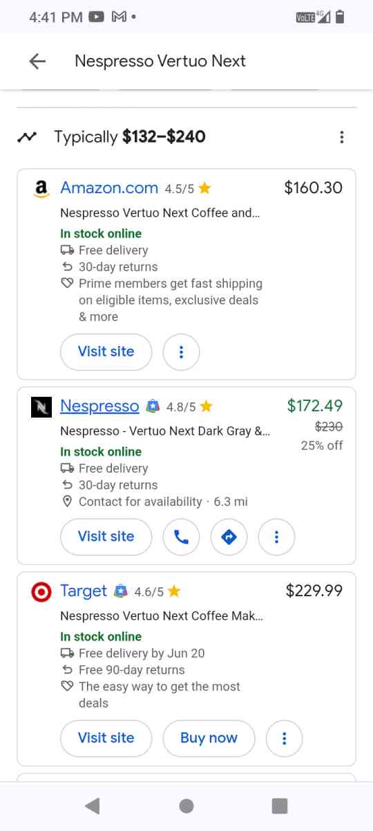 BrandnewNESPRESSO VERTUO NEXT AEROCCINO3