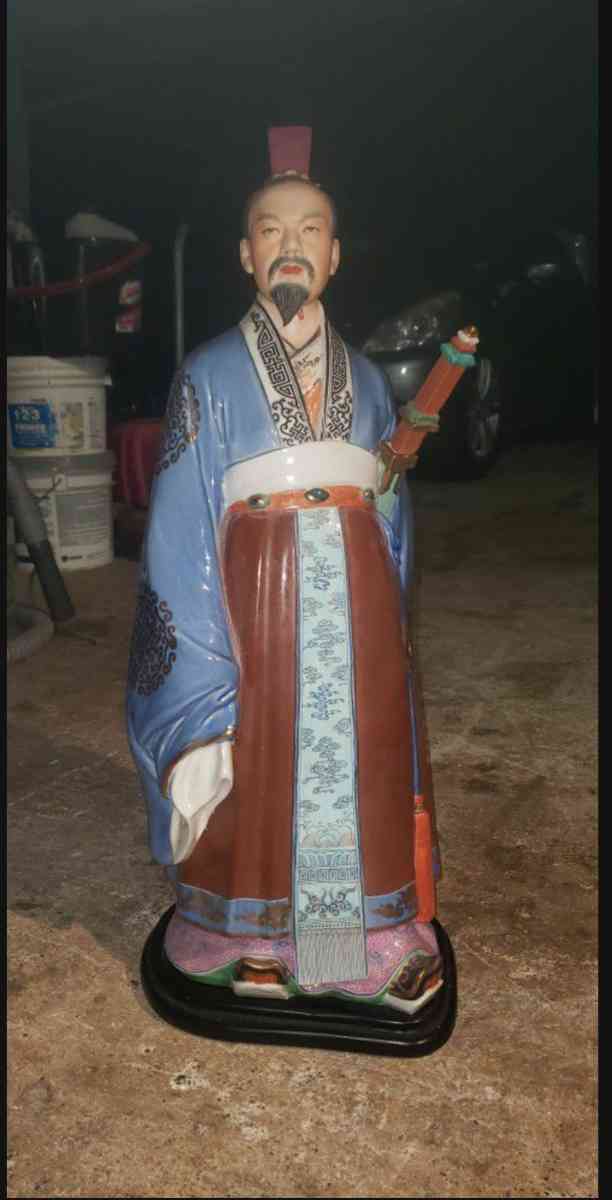 antique Chinese Porcelain Qu Yuan Poet - Kaneohe, Hawaii - FleaMarketBay