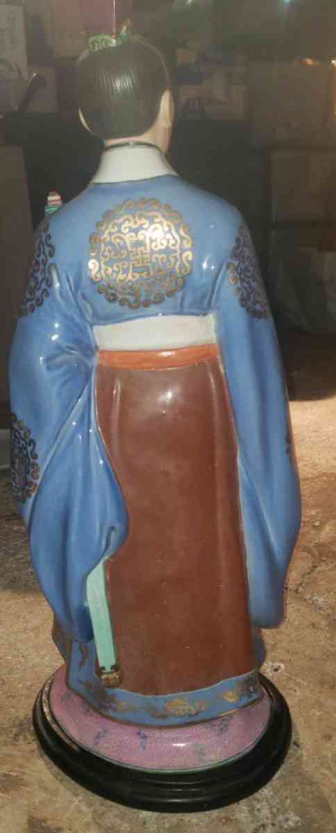 antique Chinese Porcelain Qu Yuan Poet - Kaneohe, Hawaii - FleaMarketBay