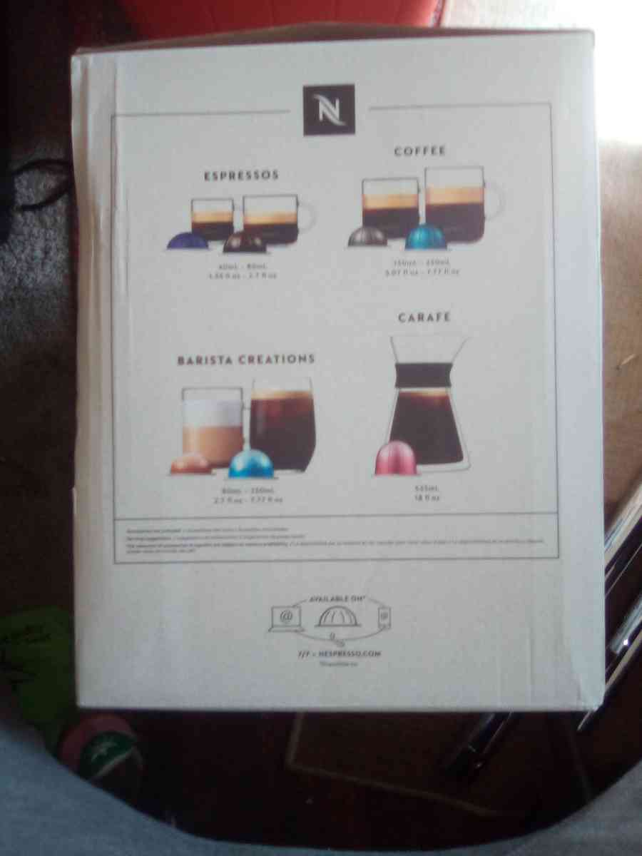 BrandnewNESPRESSO VERTUO NEXT AEROCCINO3