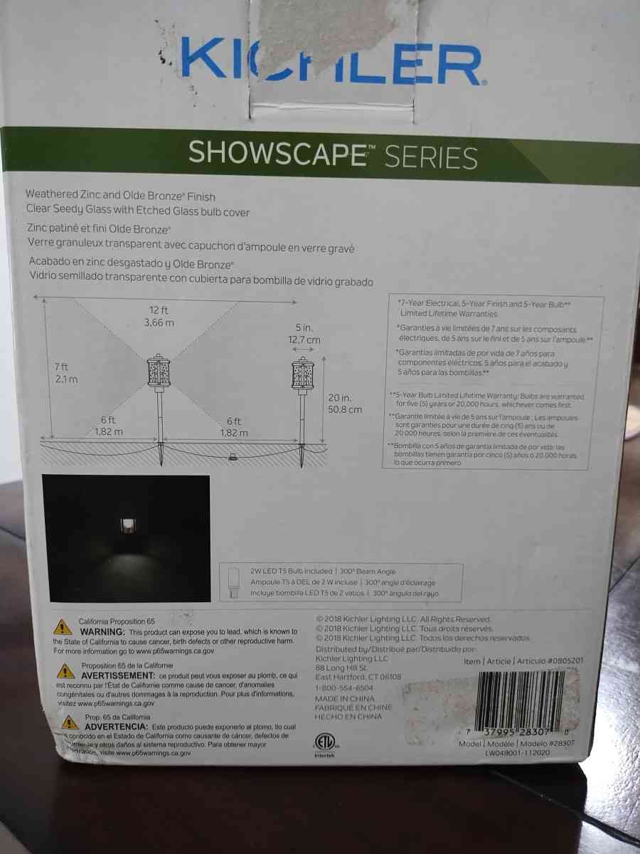 12 volts led path light