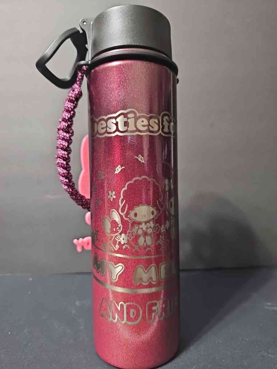 24oz laser Engraved Insulated MY MELODY  Water Bottle - Las Vegas, Nevada - FleaMarketBay