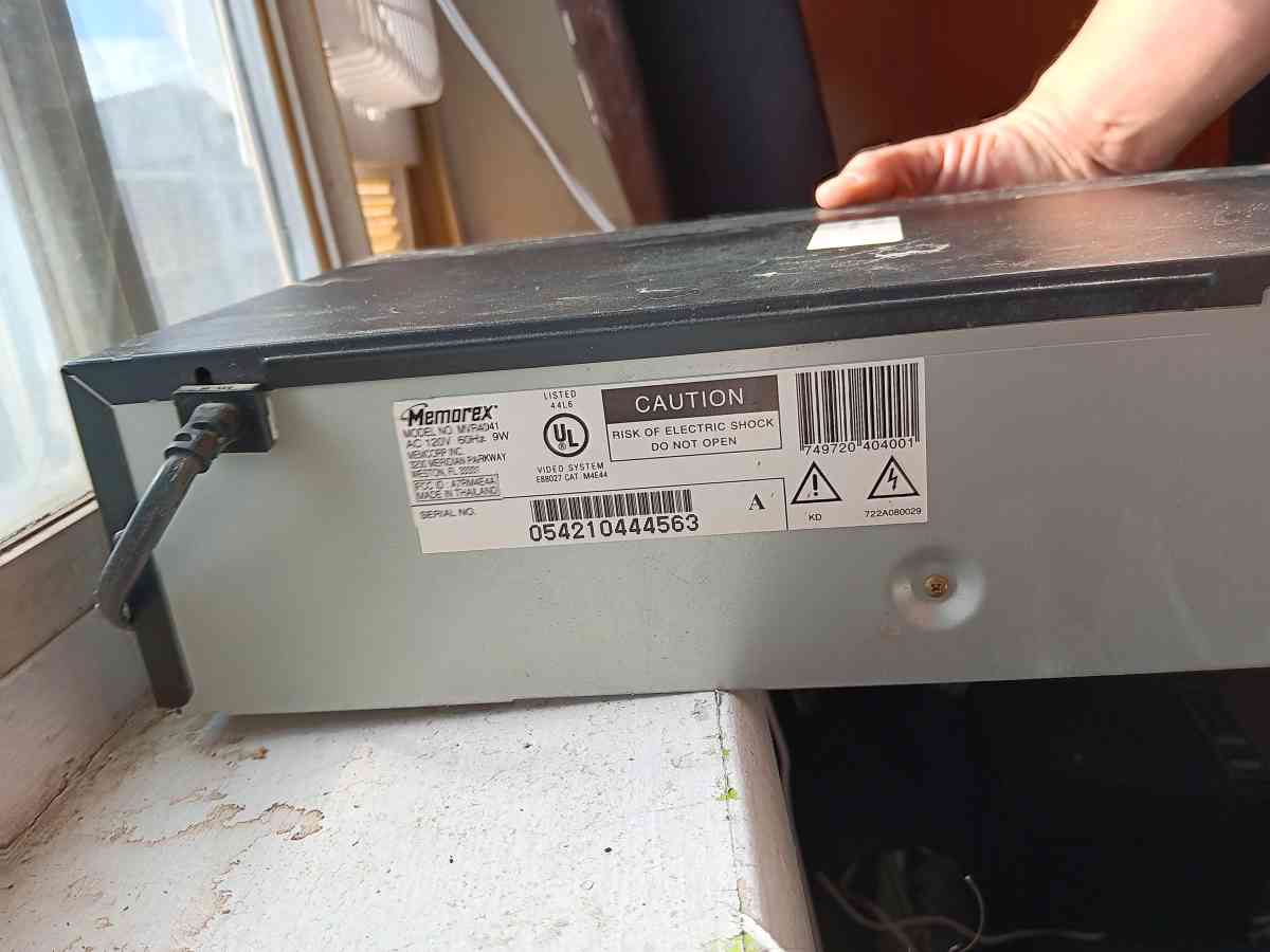 VHS Player and recorder - York, Pennsylvania - FleaMarketBay