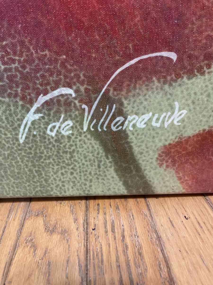 Flower canvas painting - Roanoke, Virginia - FleaMarketBay