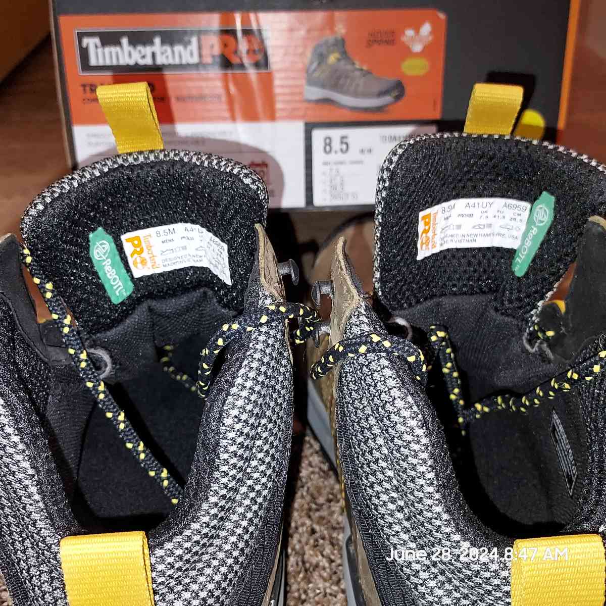 Timberland boots Safety Composite Toe Mens 85  Work boots