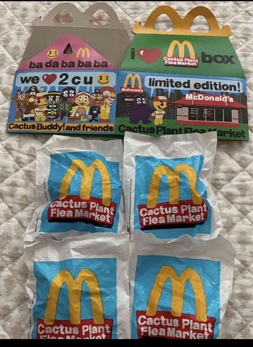 McDonalds Cactus Plant Toys - Middle Village, New York - FleaMarketBay