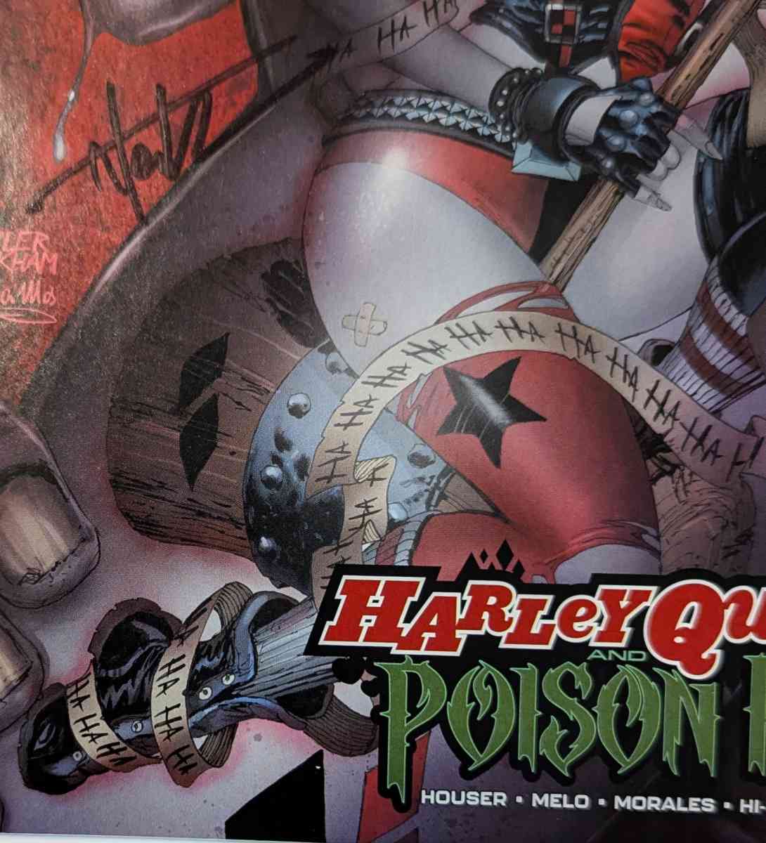 Harley Quinn Poison Ivy 1 Tyler Kirkham Signed  Ula Mos Excl - Largo, Florida - FleaMarketBay