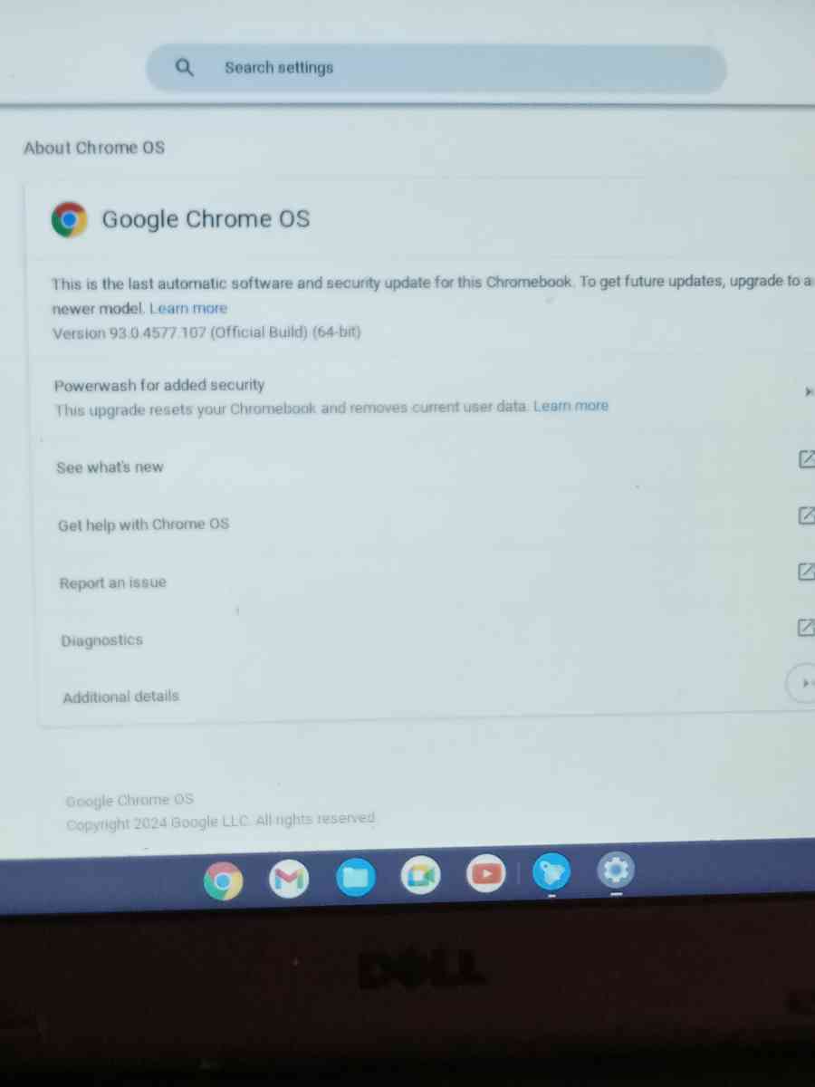 Dell Chrome Book