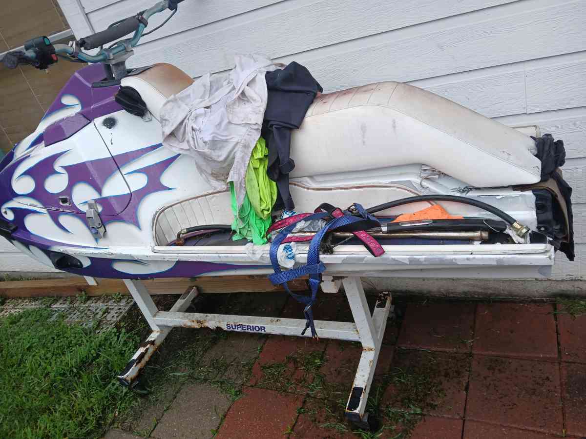 free jet ski with stand there is a catch tho - Houston, Texas - FleaMarketBay
