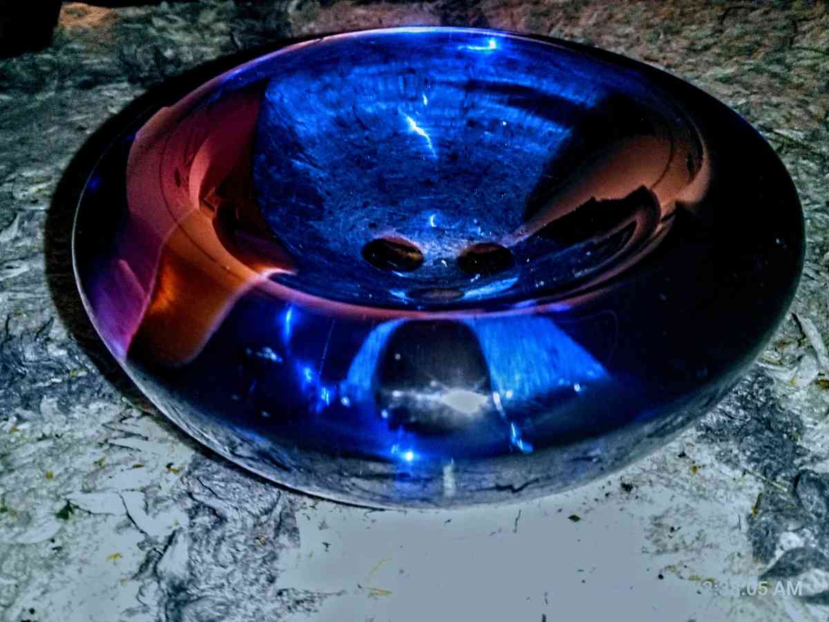 vintage Murano glass decor bowl