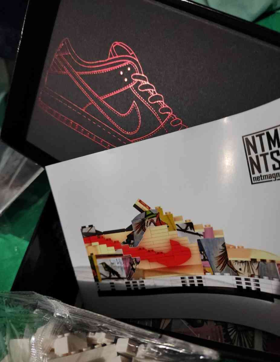 SB Paris Dunk KickBrick Sneakers Net Magnetism - Saint Louis, Missouri - FleaMarketBay