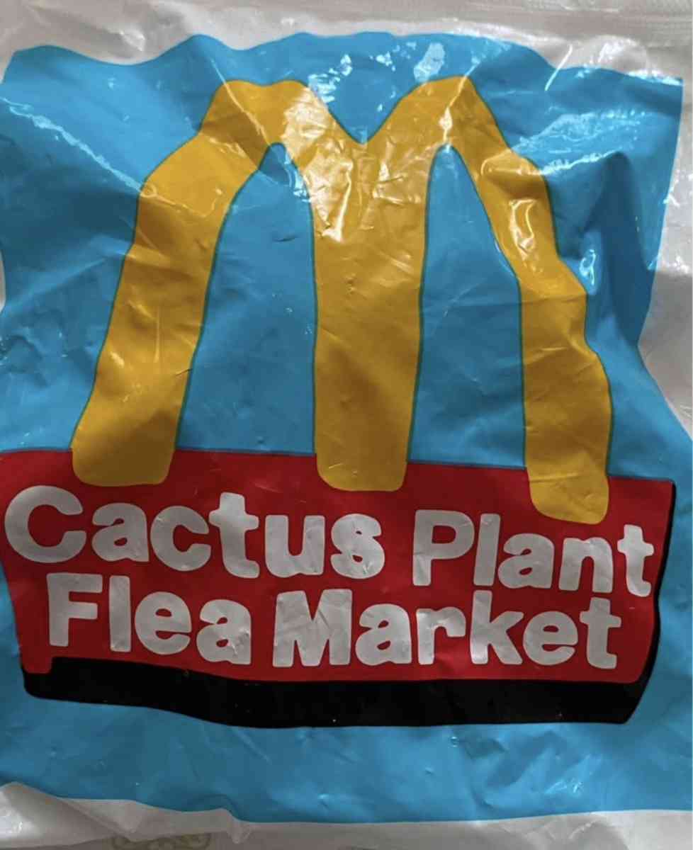 Limited Edition McDonalds Cactus Plant happy meal toys