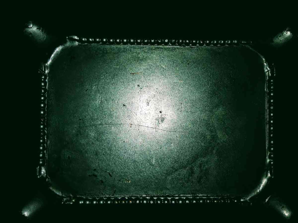 collector item vintage metal trinket jewel box late 1800s