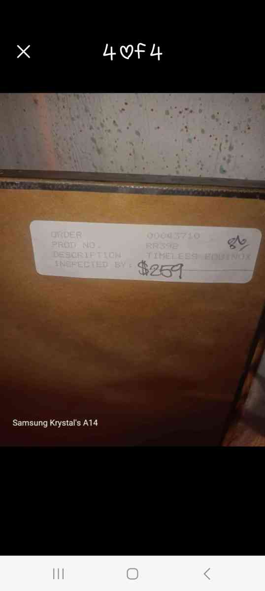 Timeless Equinox Picture in frame