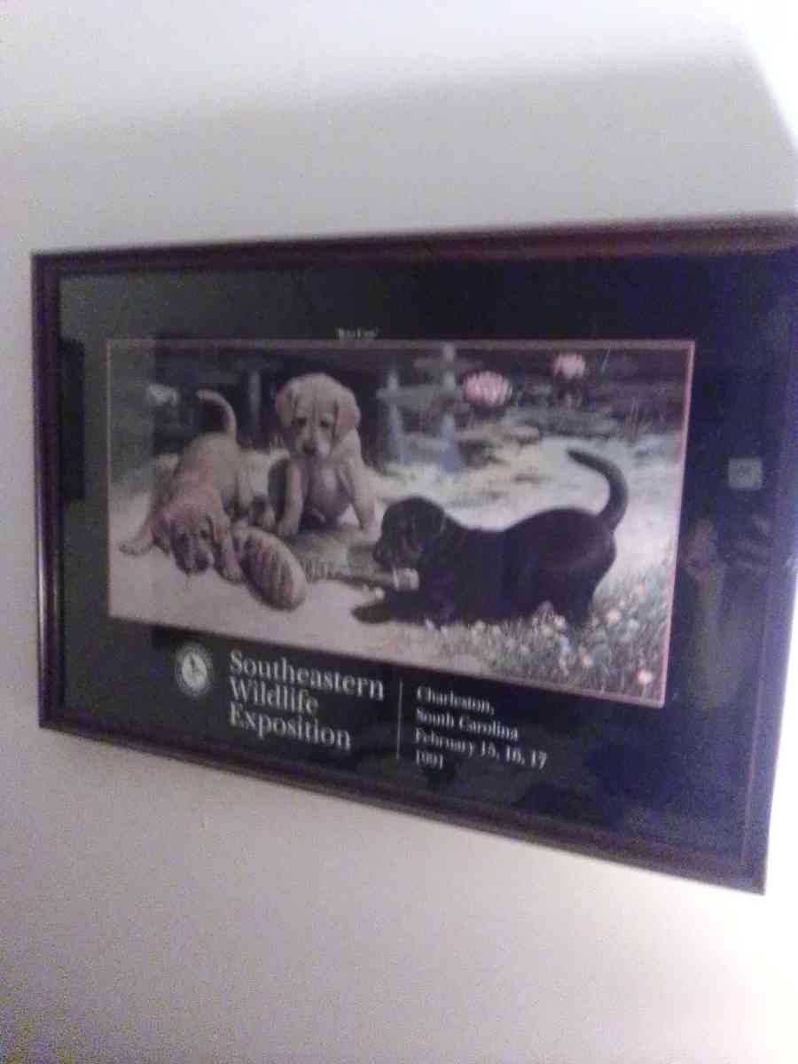 Signed Boot Camp print - Summerville, South Carolina - FleaMarketBay