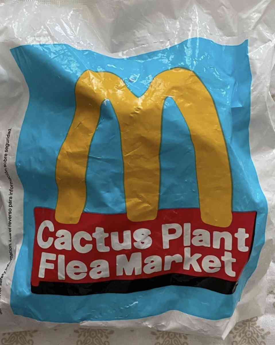 Limited Edition McDonalds Cactus Plant happy meal toys