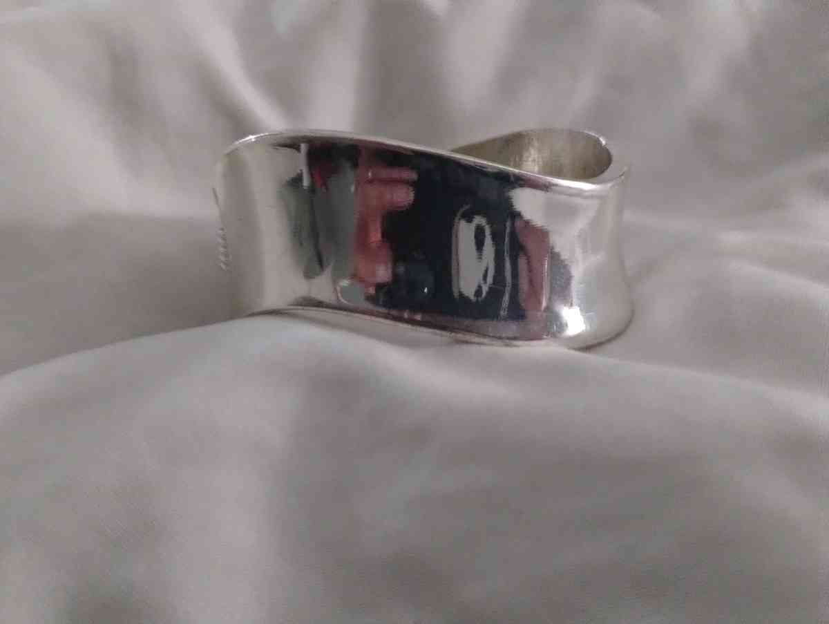 silver cuff bracelet